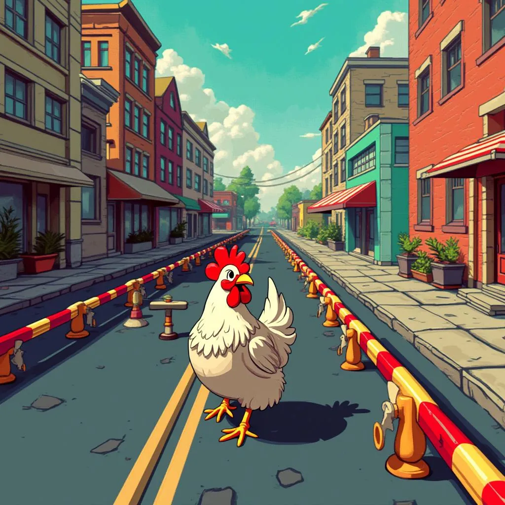 Ukázka hraní Chicken Road